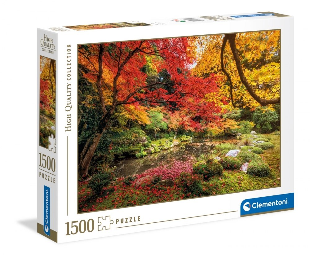 Puzzle 1500 pièces « Parc d'automne » - Clementoni 31820